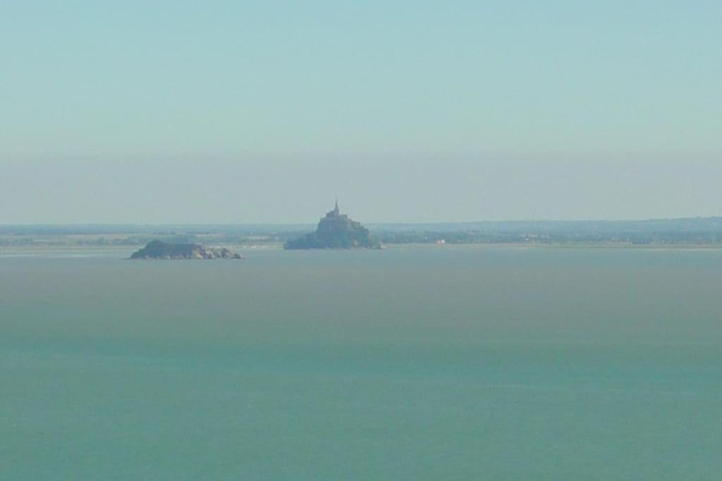 Maison Vue Sur Le Mont Saint Michel Et Sa Baie Champeaux Extérieur photo